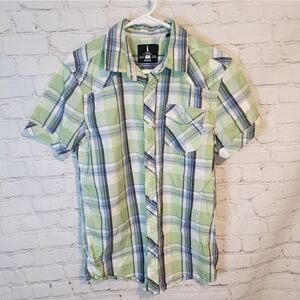 Men's I Jeans by Buffalo button-down shirt, size small